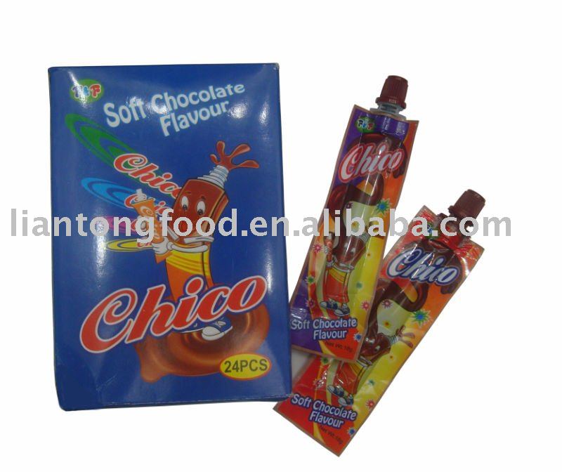 chocolate jelly tube
