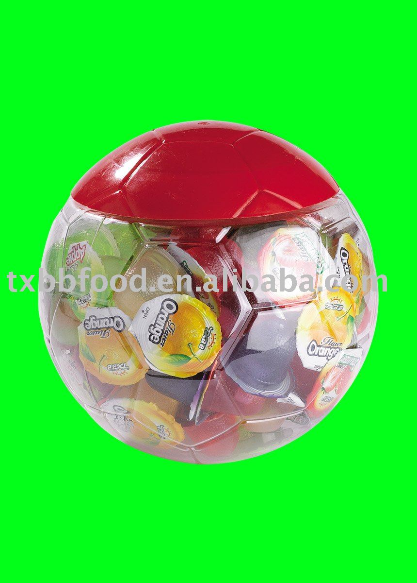 mini fruit jelly (football jar)
