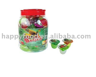 Mini fruity jelly in big jar(jello)HA15-J10