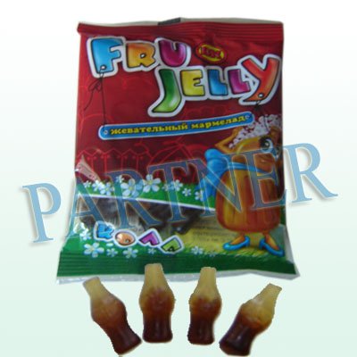 Cola gummy candy