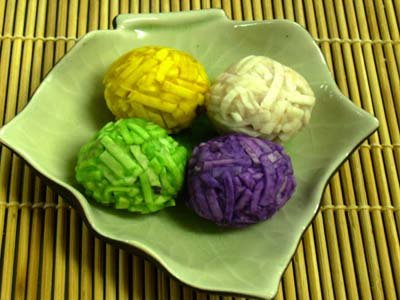 Four Seasonal Seafood Balls