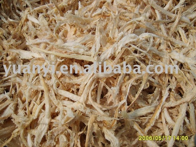 Dried pollack shredded