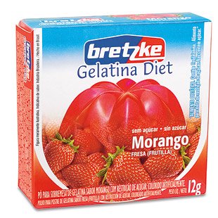 Jelly:Gelatin  Diet   Strawberry  12g