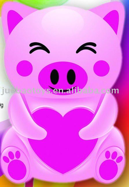 mini fruit jelly packed in latest pig jars