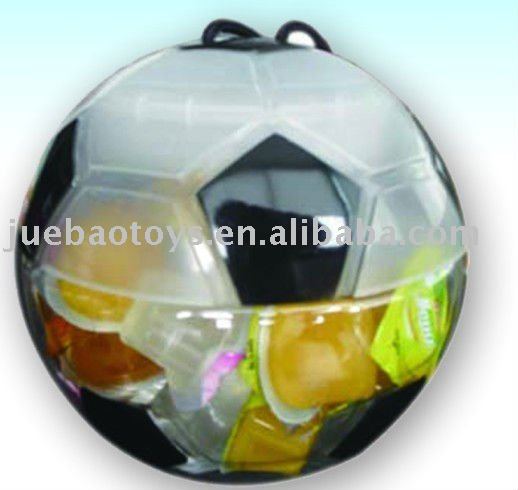 25g fruit  jelly  packed in real football bottle