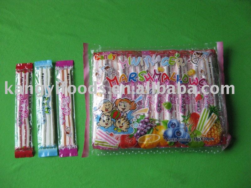 18g gummy marshmallow with gummy filling