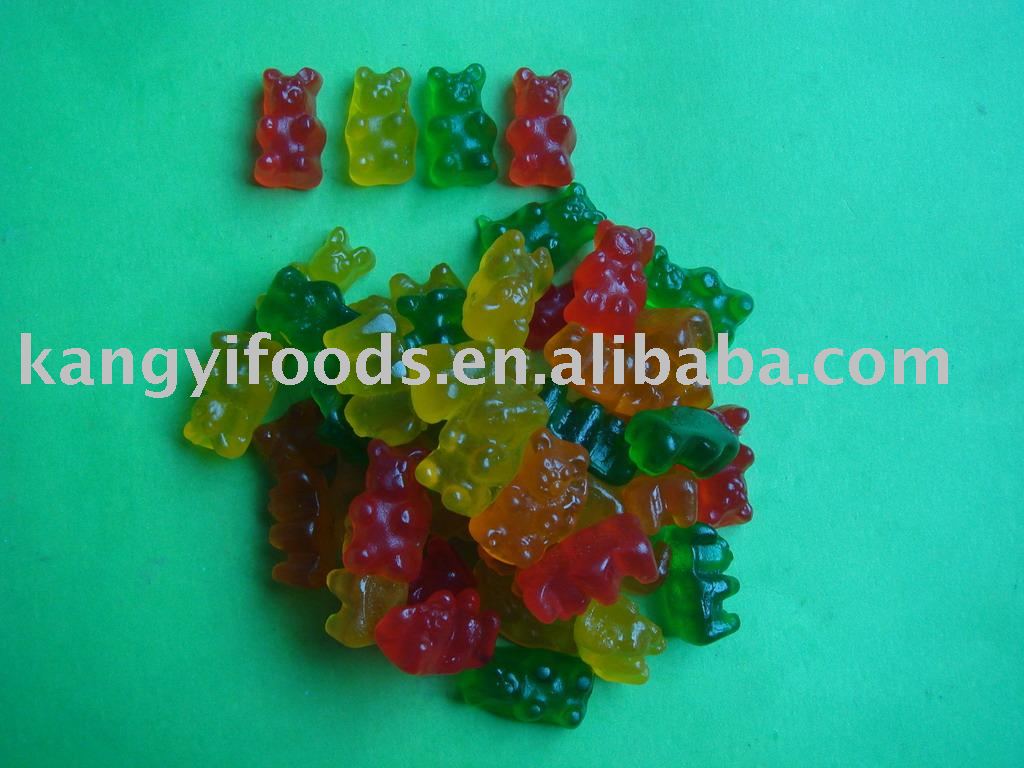 bear shape gummy candy