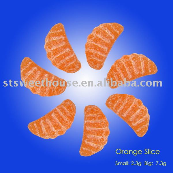 Jelly orange slice