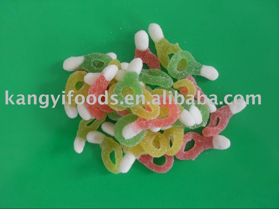 Nipple shape gummy candy