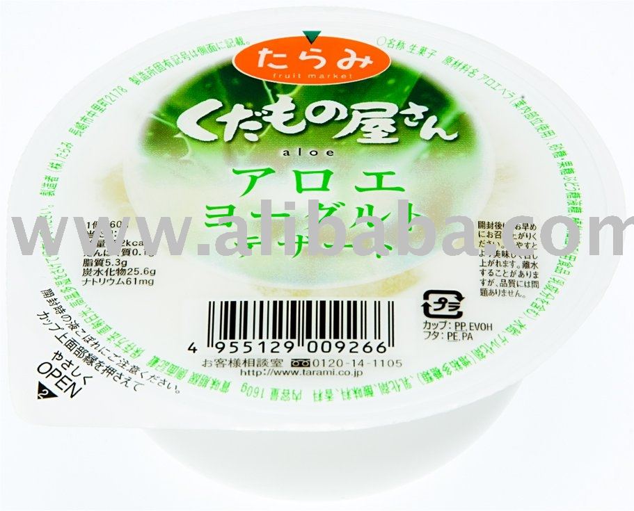 Tarami Fruits Jelly Aloe Yogurt Products Japan Tarami Fruits Jelly Aloe Yogurt Supplier