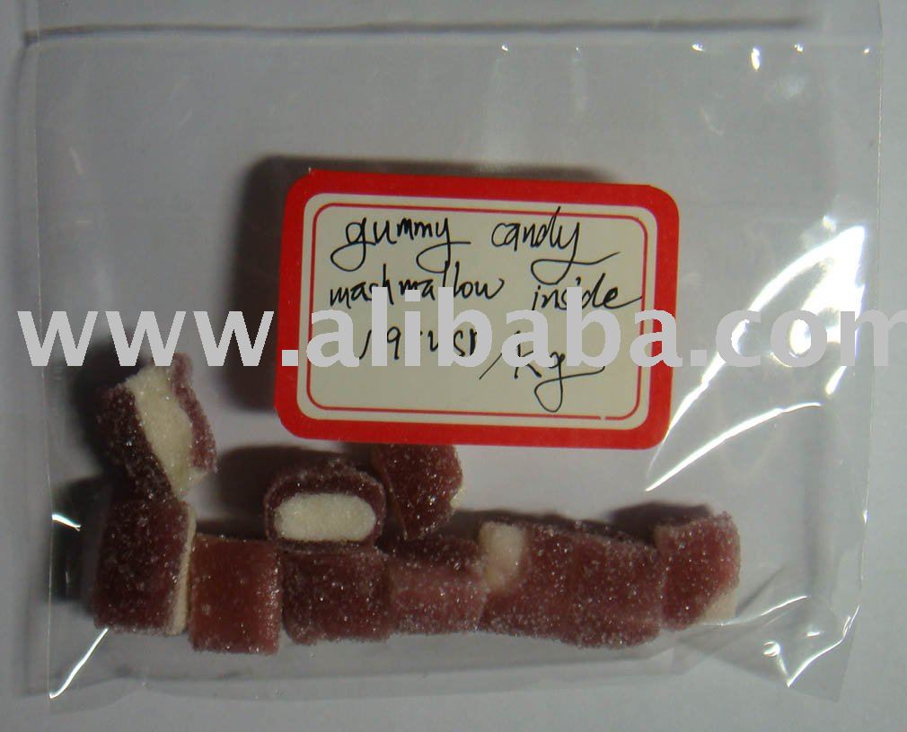  jelly  candy with  marshmallow 