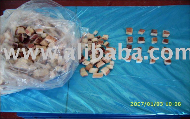 Cubitos De Aleta De Pota Precocidos Seafood