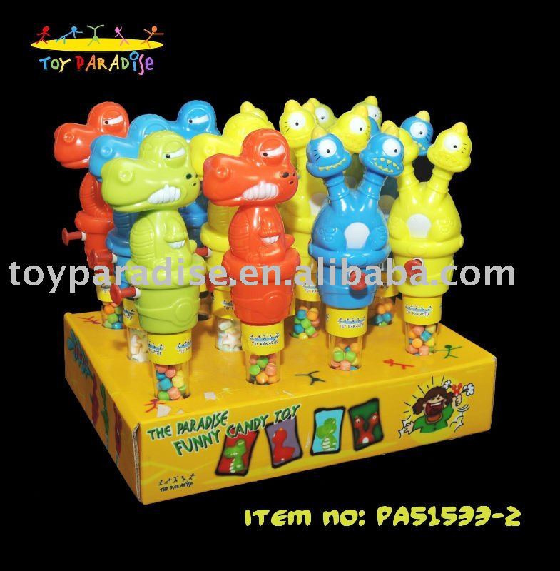 Dinosaur Water Gun Candy Toy