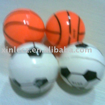 colorful magic football with candy inside