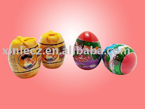 dinosaur egg toy with  candy   inside 