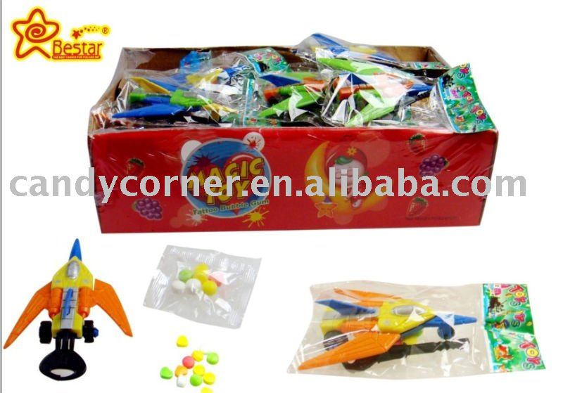 FIGHTER WITH  FRUIT   PRESS ED  CANDY 