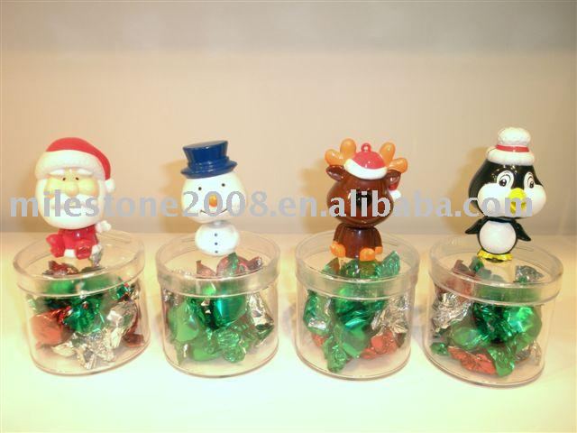 Wobble Head Containers (Candy Toy)