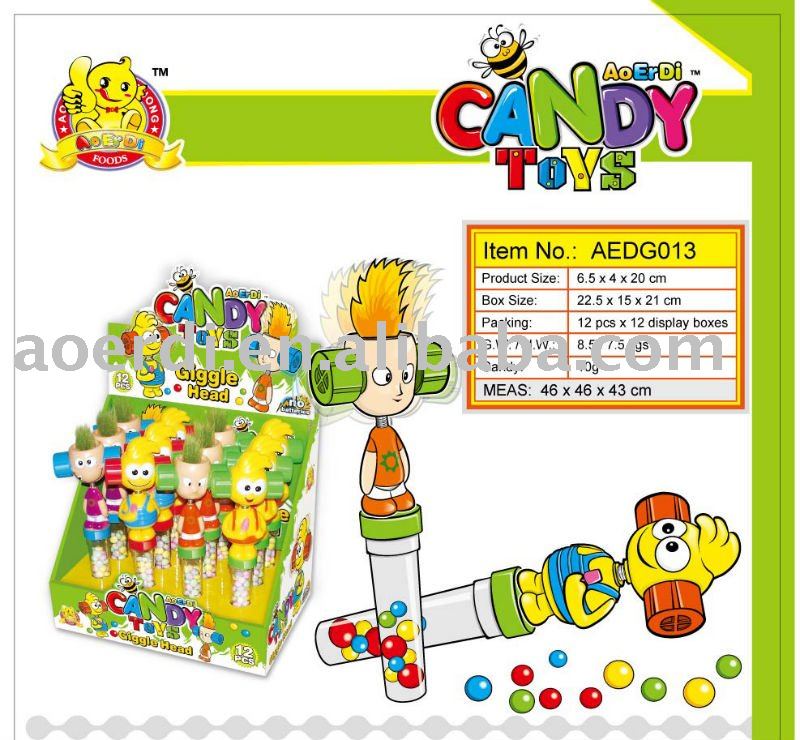 squeak rascal tube candy toy