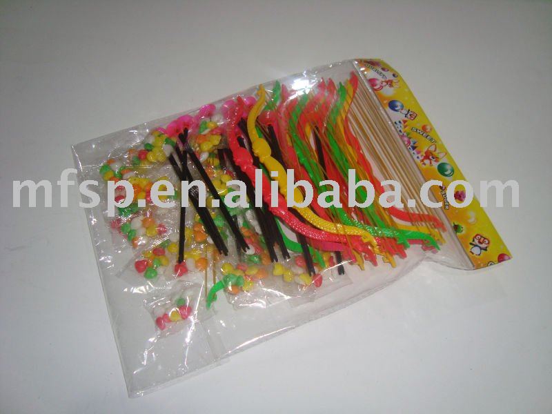 bow &arrow candy toy