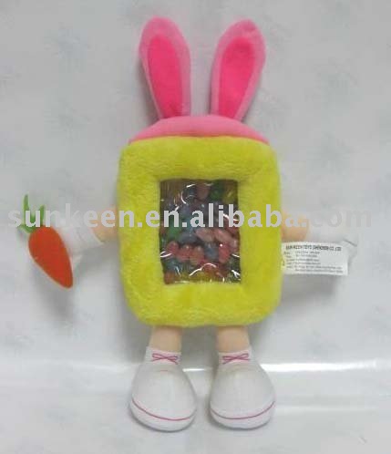 Easter photo frame with jellybean