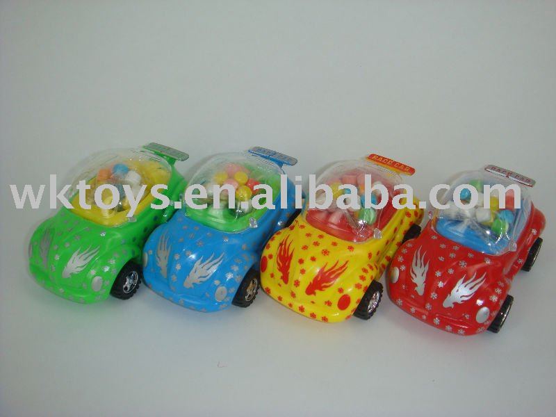 candy in toy(car w  pull  back)