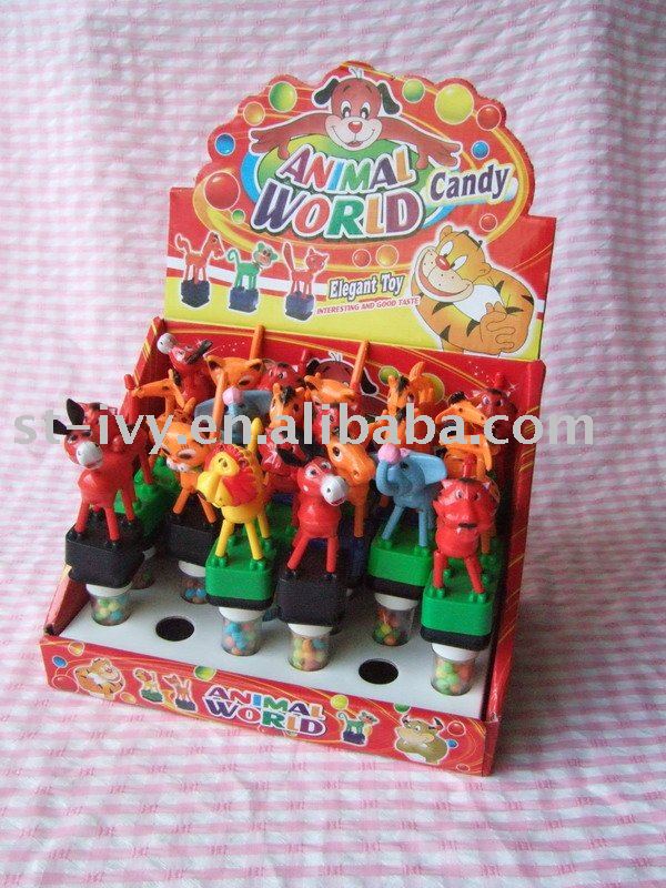 Animal  world  candy( toy  candy)