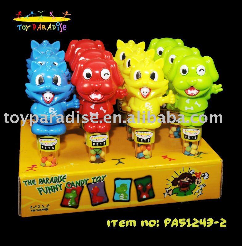 Pets in  Cat  and Dog Candy  Toy 