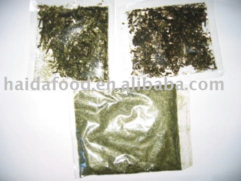 sliced Seaweed and seaweed powder