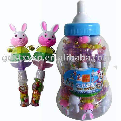 Ring  Rabbit  Candy  Toy s Tube
