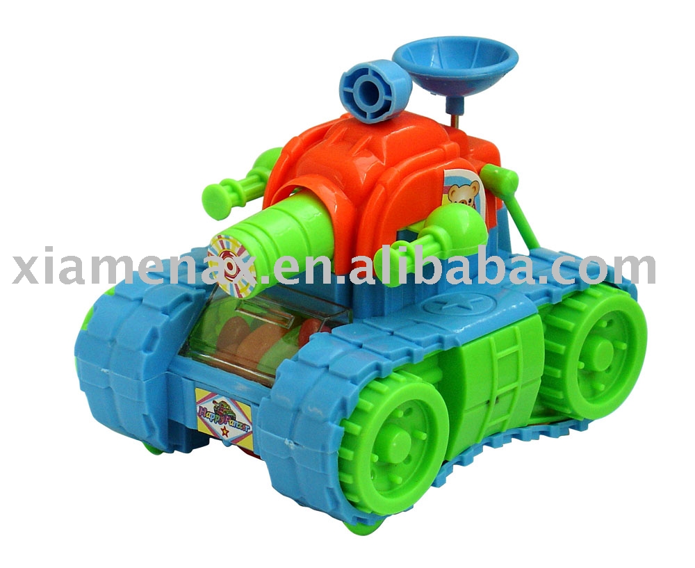 emulational tank toy candy