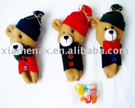  plush  bear toy candy
