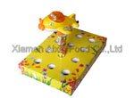 pull line cartoon fish plane toy  candy