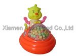pull line lucky  sheep   toy  candy