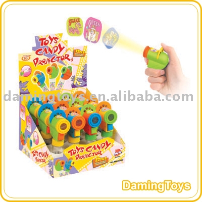 DV shape  projector  candy Toy