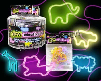 silly glow animal shaped novelty intellective puzzle toy
