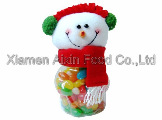 plush snowman toy candy