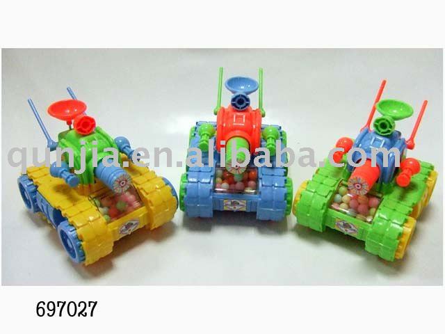 candy toy pull string tank