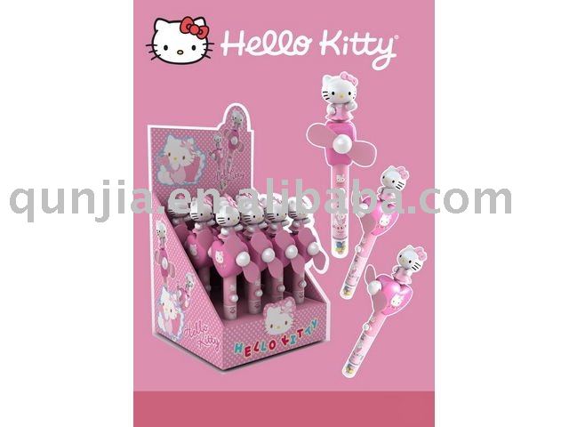 candy toy hello kitty fan