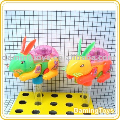 Pull Line Flash Rabbit Sweet Toy(Sweet Candy Toy)