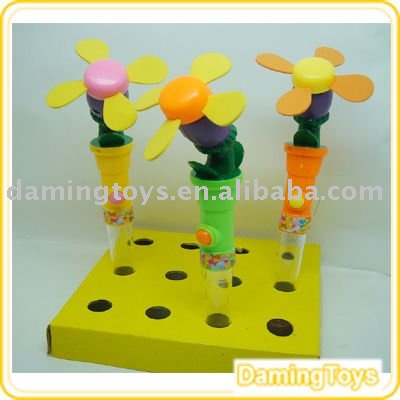  FLOWER   FAN  CANDY TOYS(817TUBE)