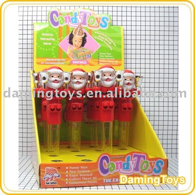 Santa Claus with Small Bell Candy Toy(Toy Candy)