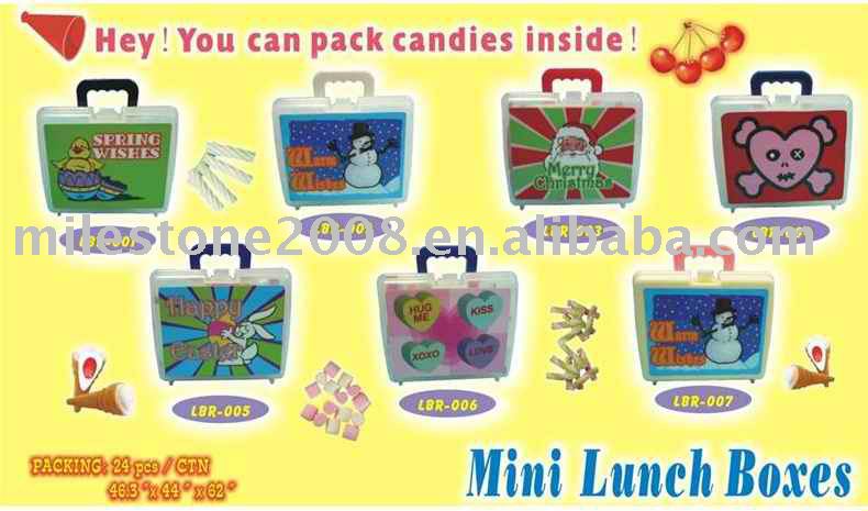 Mini  Lunch   Box  ( plastic  toys)