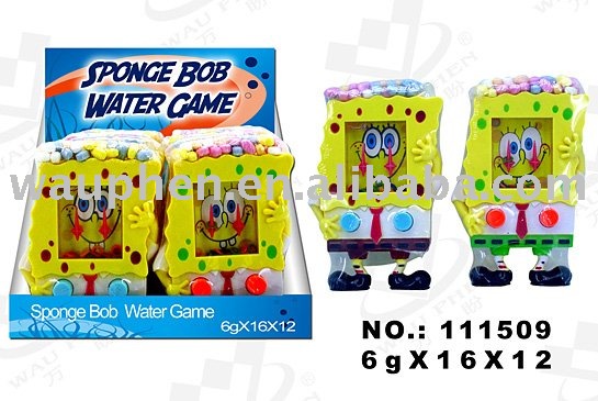 Sponge Bob Water Game Candy Toy(111509)