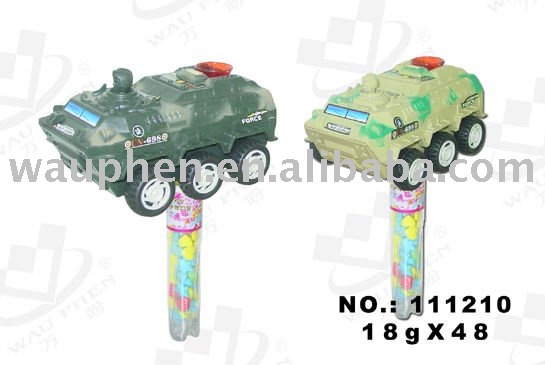 LC  Armor ed Vehicle Toy Confectionery (111210)