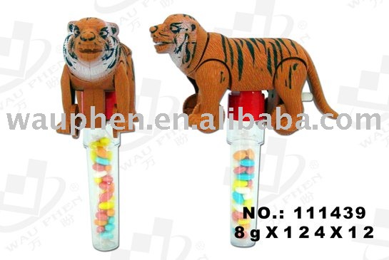  Wind   Up  Tiger  Toy  Candy(111439)