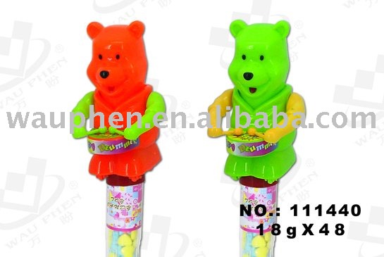 Play Drum  Bear   Toy  Candy(111440)