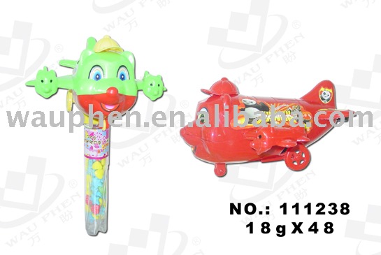LC Sound Bear Plane Toy Candy(111238)