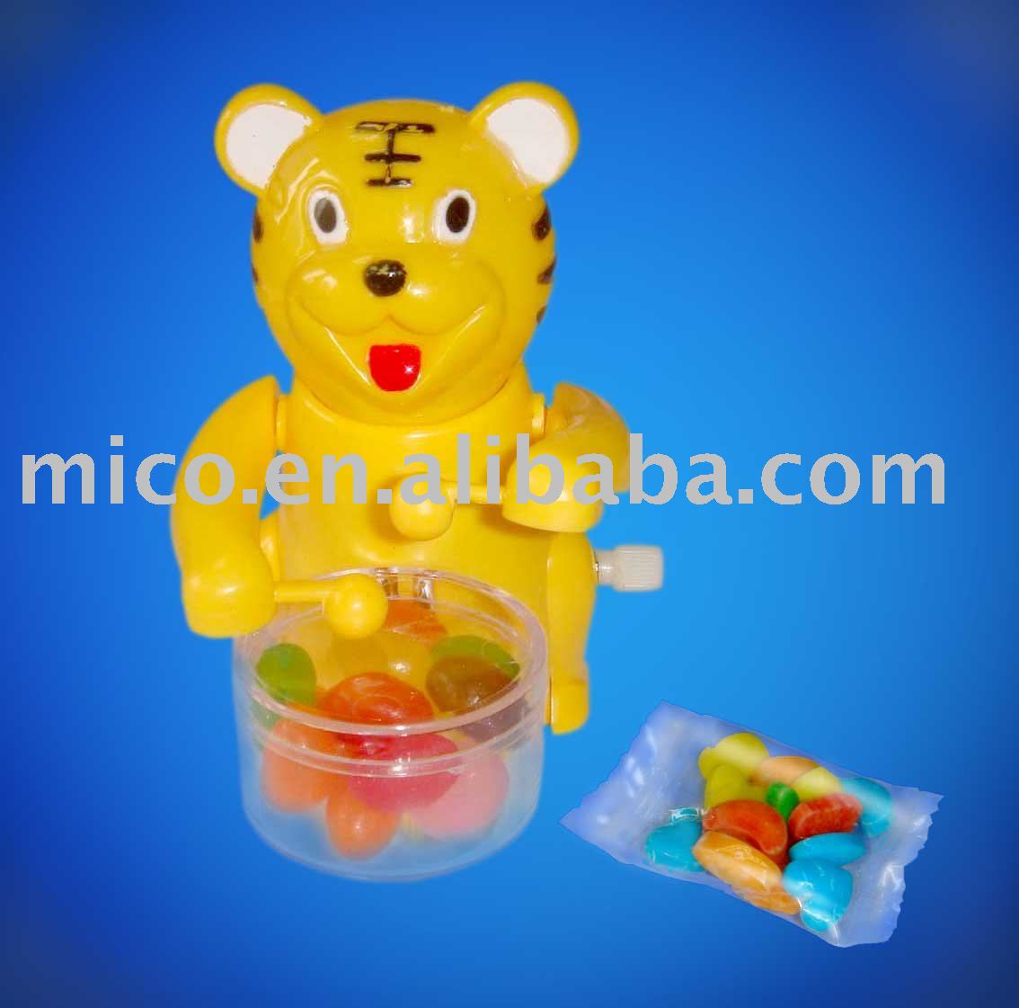  Wind   Up  Tiger Toy Candy