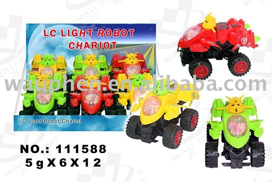 LC Light  Robot  Chariot Candy  Toy (111588)