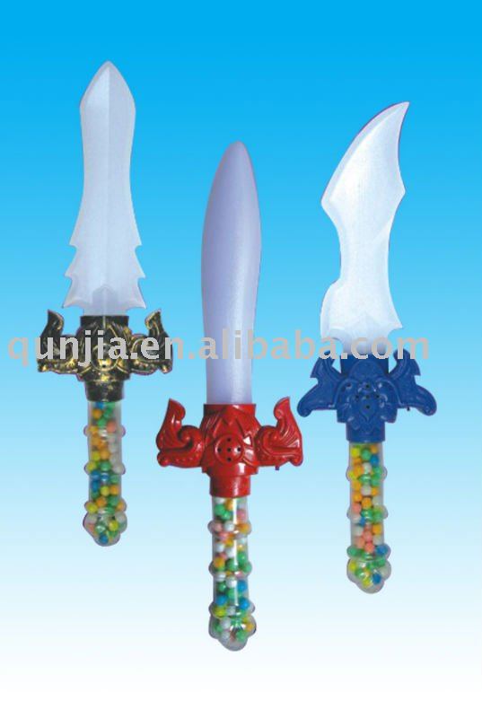 candy  toy s  sword  with sound and light